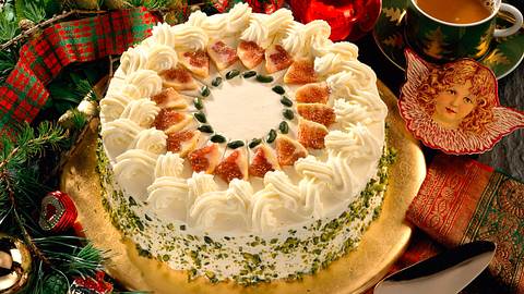 Champagnertorte mit Pistaziencreme Rezept - Foto: Horn
