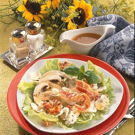 Champignon-Carpaccio Rezept Champignon-Carpaccio Rezept