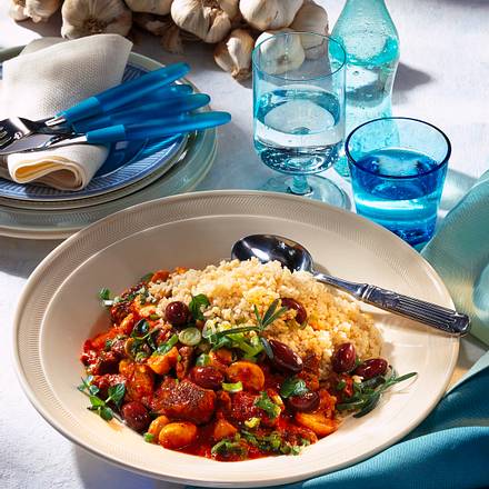 Champignon-Lammpfännchen Rezept Champignon-Lammpfännchen Rezept