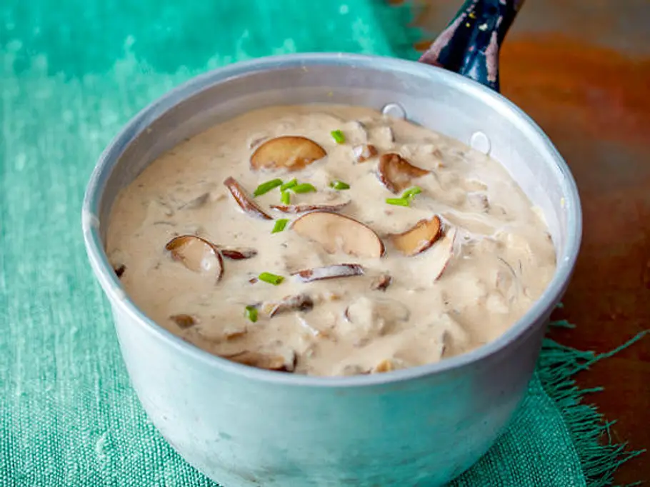 Champignon-Rahmsoße Rezept