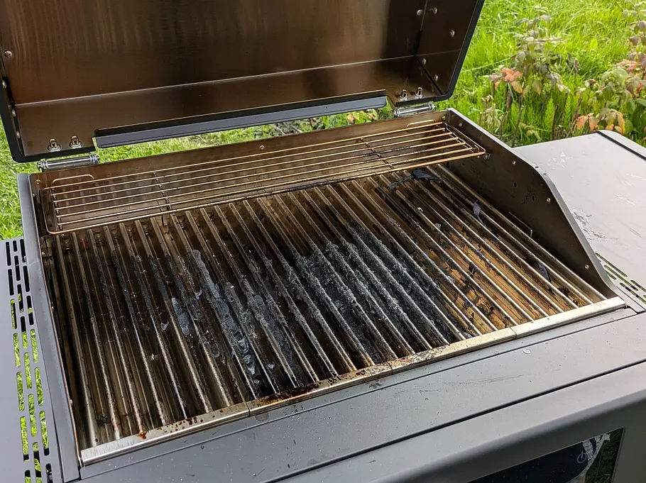 Char-Broil Evolve Electric Rost danach Char-Broil Evolve Electric Rost danach