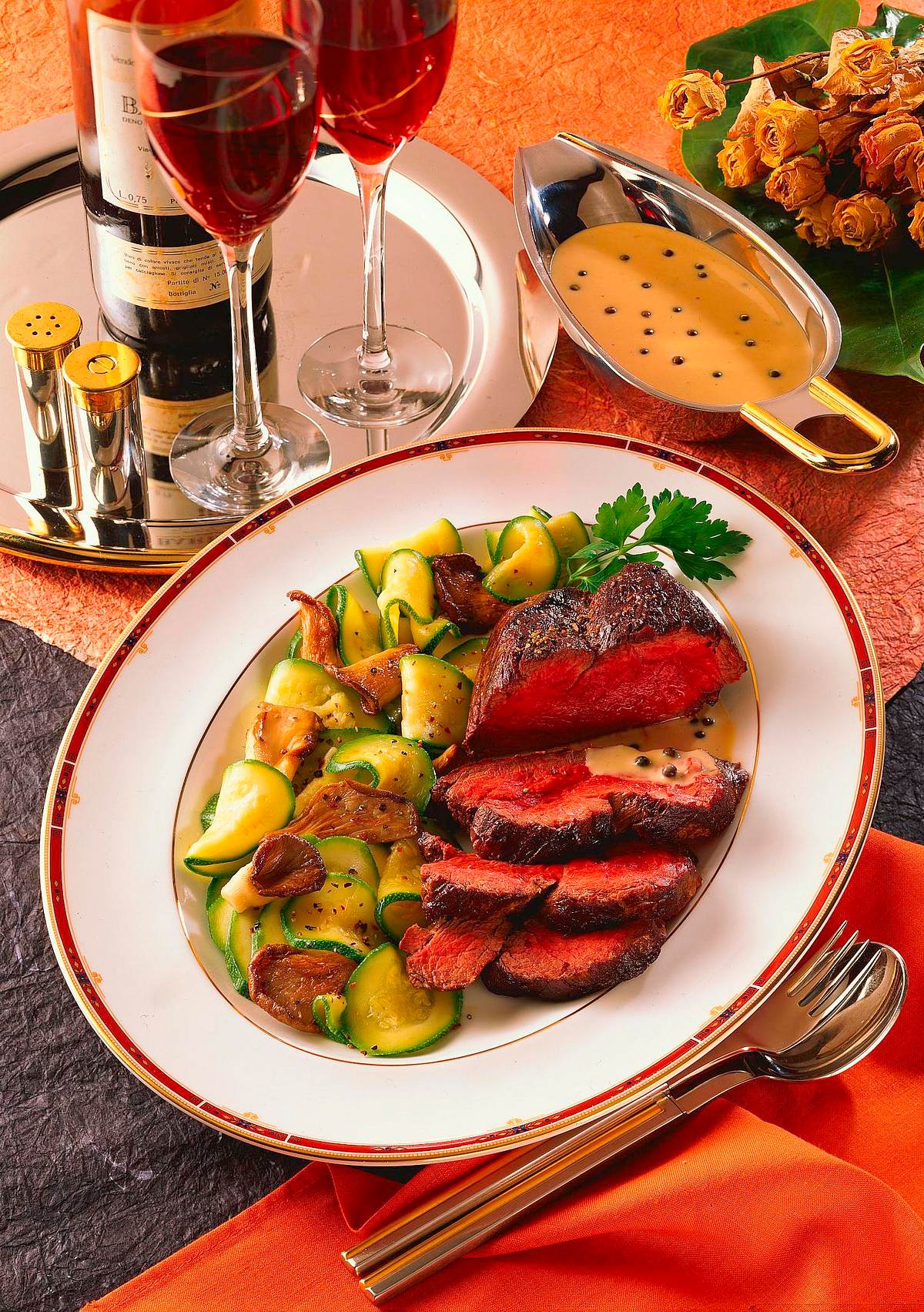 Chateaubriand mit Pfeffersoße Rezept