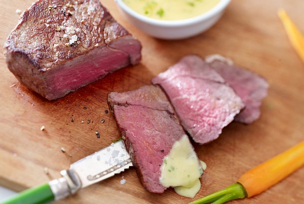 Chateaubriand mit Sauce béarnaise Rezept Chateaubriand mit Sauce béarnaise Rezept