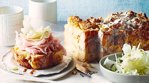 Cheddar-Brotpudding Rezept - Foto: House of Food / Bauer Food Experts KG