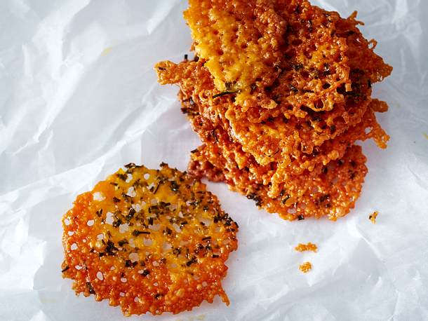 Cheddar-Knuspertaler Rezept