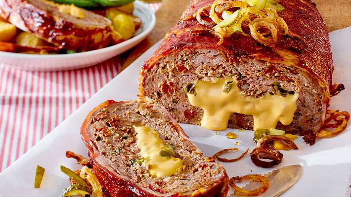 Cheeseburger-Braten Rezept - Foto: House of Food / Bauer Food Experts KG