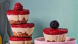 Cheesecake-Muffins Rezept - Foto: LECKER @ Bauer Media Group Cheesecake-Muffins Rezept - Foto: LECKER @ Bauer Media Group
