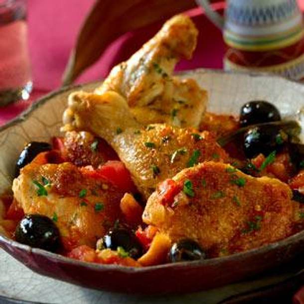 Chicken and Olive Stew Rezept Chicken and Olive Stew Rezept