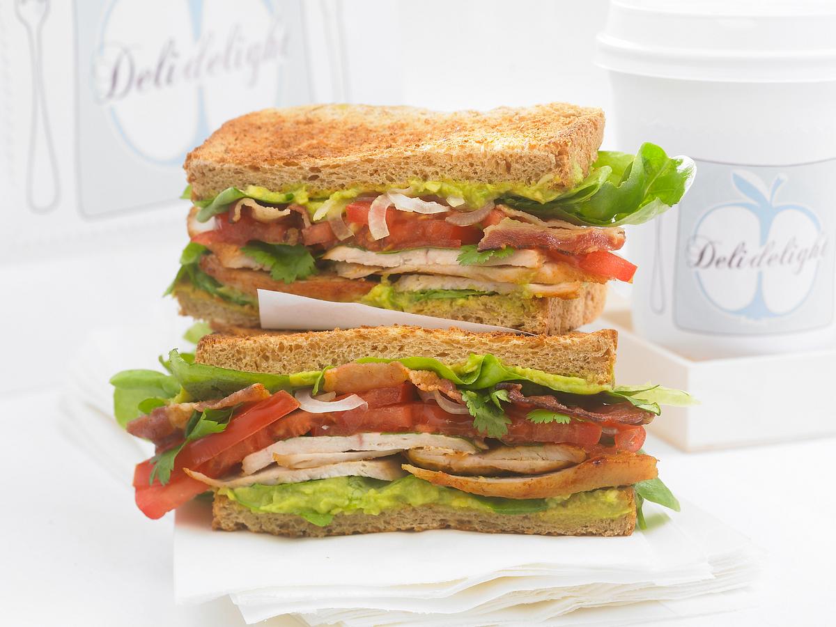 Chicken-Club-Sandwich Rezept