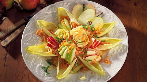 Chicoree-Linsen-Salat mit Äpfeln Rezept - Foto: Först, Thomas
