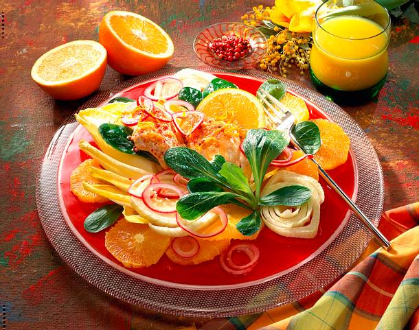 Chicorée-Salat Rezept Chicorée-Salat Rezept