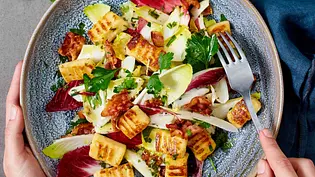 Chicorée-Salat mit Gnocchi Rezept - Foto: LECKER @ Bauer Media Group