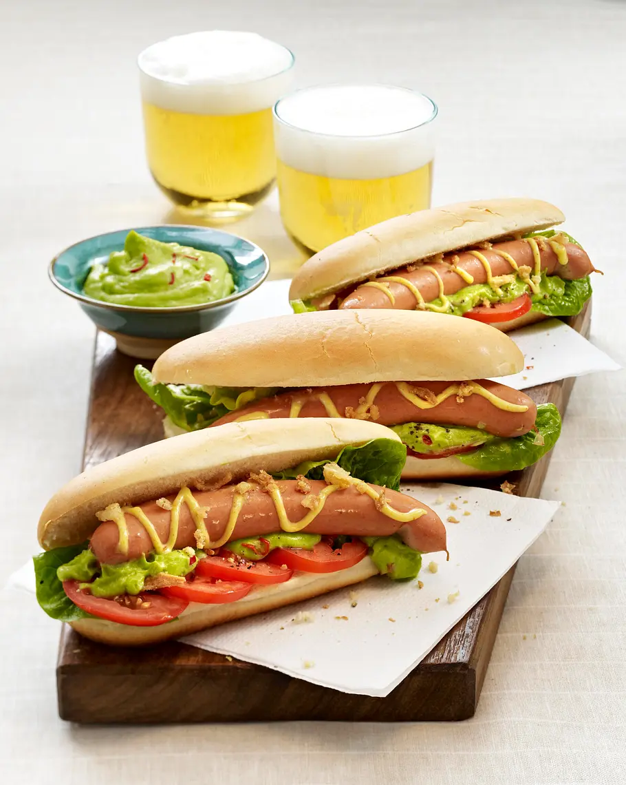 Chilenische Hot Dogs Rezept Chilenische Hot Dogs Rezept