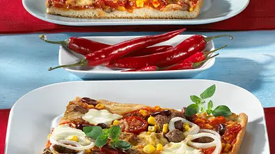 Chili con Carne Pizza Rezept - Foto: LECKER @ Bauer Media Group