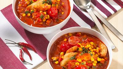Chili-con-Chicken-Eintopf Rezept - Foto: House of Food / Bauer Food Experts KG