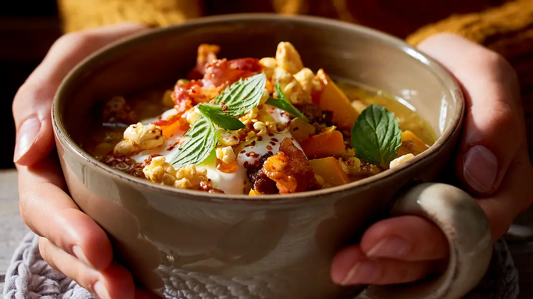 Chili con Kürbis Rezept - Foto: LECKER @ Bauer Media Group Chili con Kürbis Rezept - Foto: LECKER @ Bauer Media Group