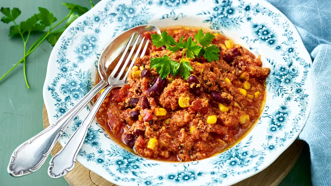 Chili sin Carne Rezept - Foto: LECKER @ Bauer Media Group Chili sin Carne Rezept - Foto: LECKER @ Bauer Media Group