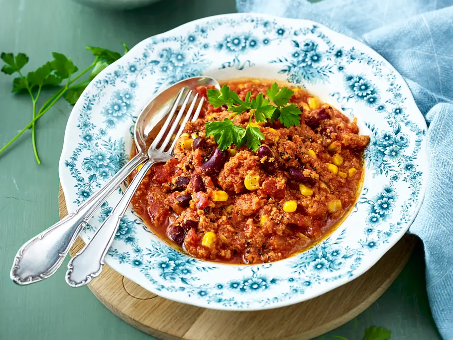 Chili sin Carne Rezept