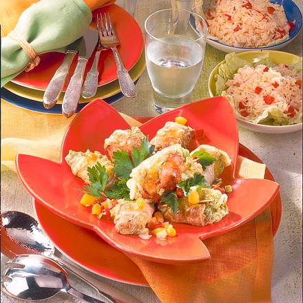 Chinakohl-Schinkenröllchen Rezept