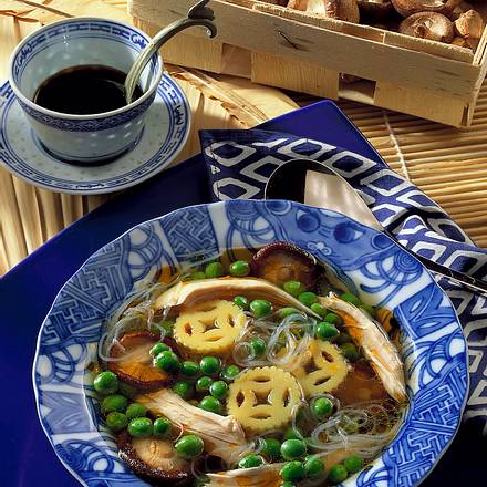 Chinesische Hühnersuppe Rezept Chinesische Hühnersuppe Rezept