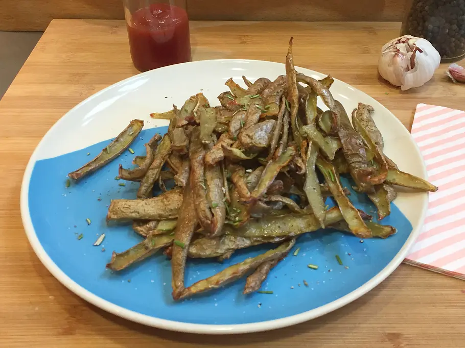 Chips aus Kartoffelschalen Chips aus Kartoffelschalen Rezept