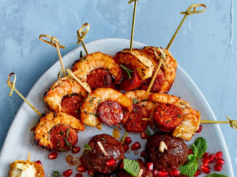 Chorizogarnelen Pop ’n’ Roll“ Rezept