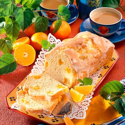 Clementinen-Sandkuchen Rezept Clementinen-Sandkuchen Rezept