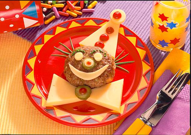 Clown-Frikadellen Rezept