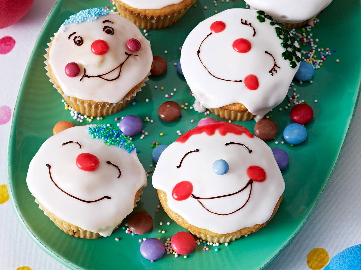 Clownmuffins Rezept