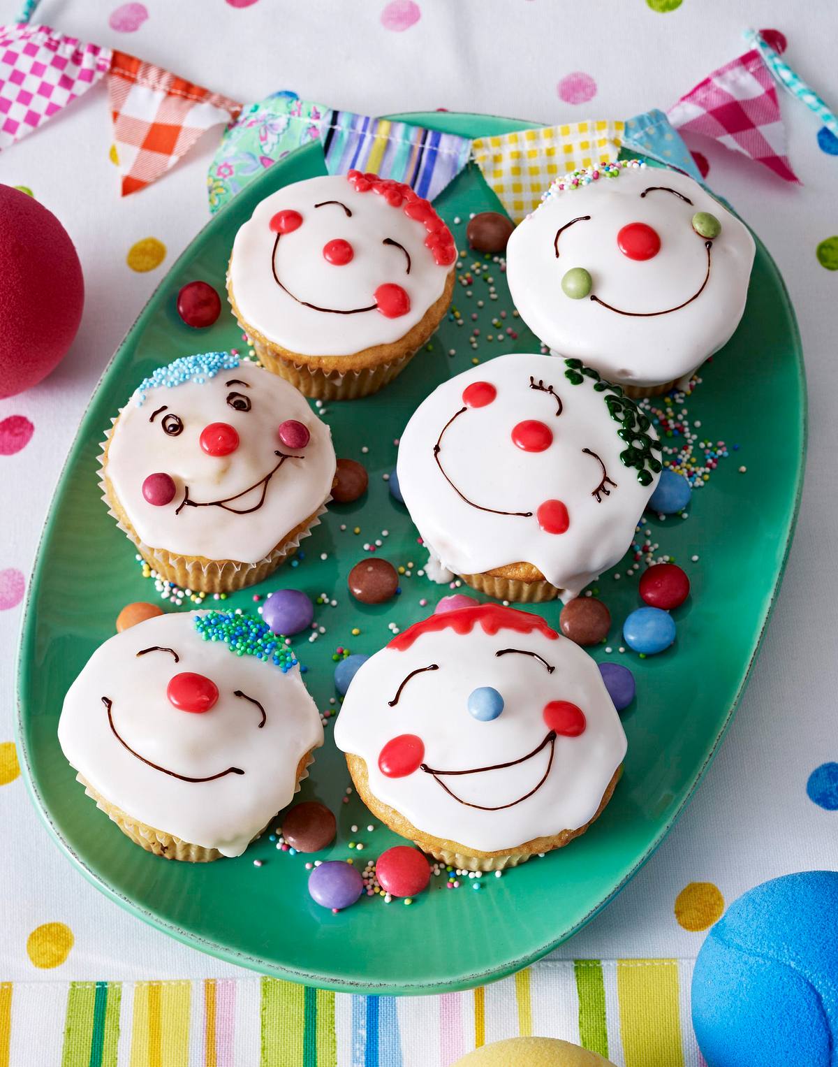 Clownmuffins Rezept Clownmuffins Rezept