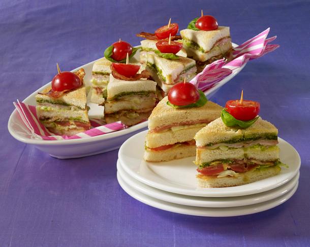 Club-Sandwiches Rezept Club-Sandwiches Rezept