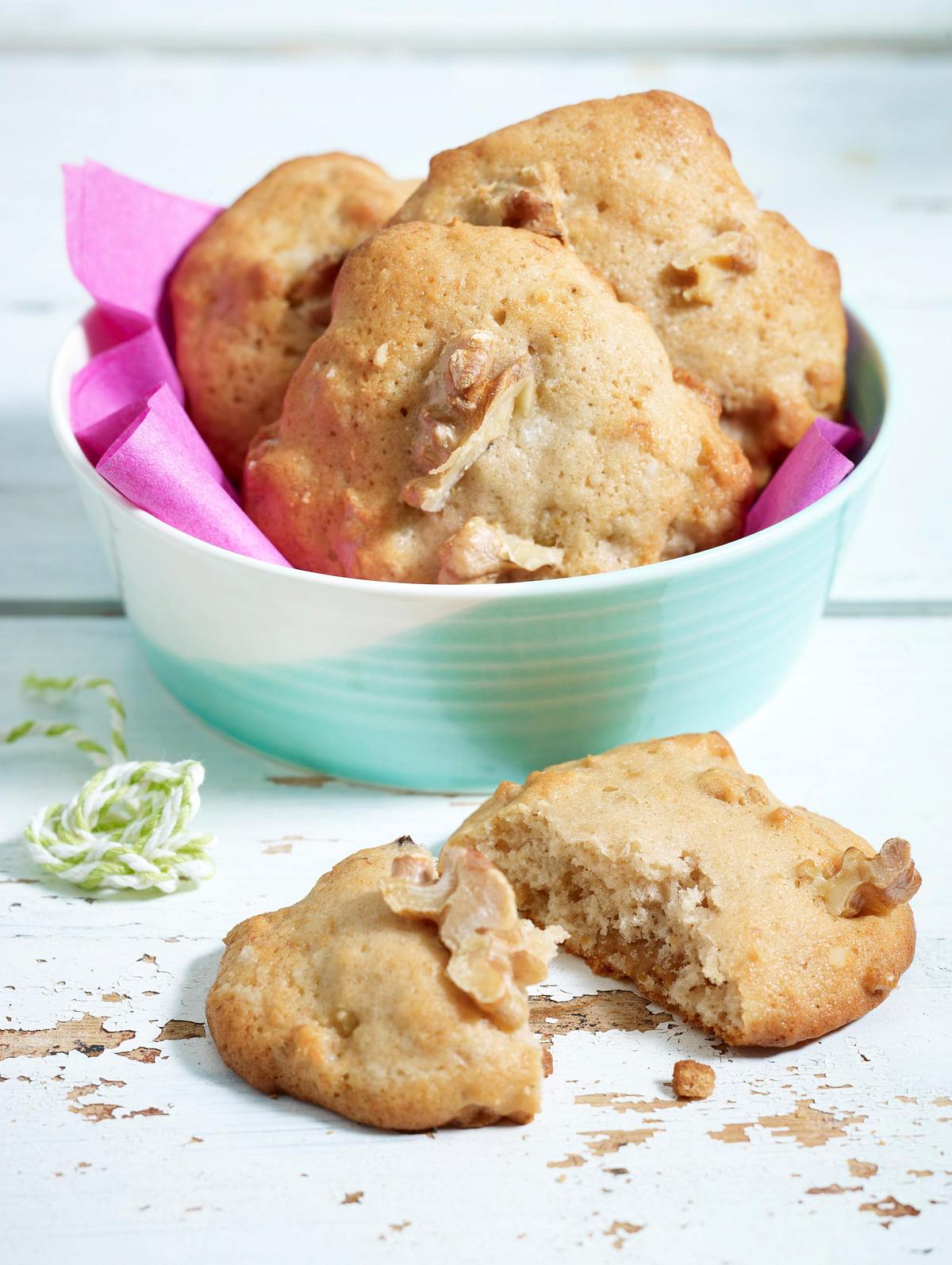 Cookies mit Banane und Walnüssen Rezept