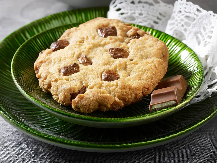 Cookies mit Kinderschokolade Rezept Cookies mit Kinderschokolade Rezept