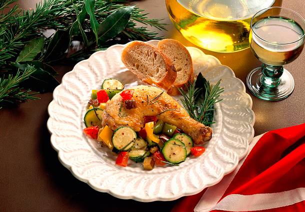 Coque au vin Rezept