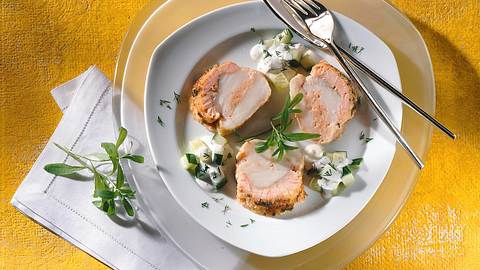 Cordon Bleu von Seeteufel und Lachs Rezept - Foto: House of Food / Bauer Food Experts KG