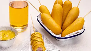 Corn Dogs - Foto: ShowHeroes für LECKER @ Bauer Media Group Corn Dogs - Foto: ShowHeroes für LECKER @ Bauer Media Group