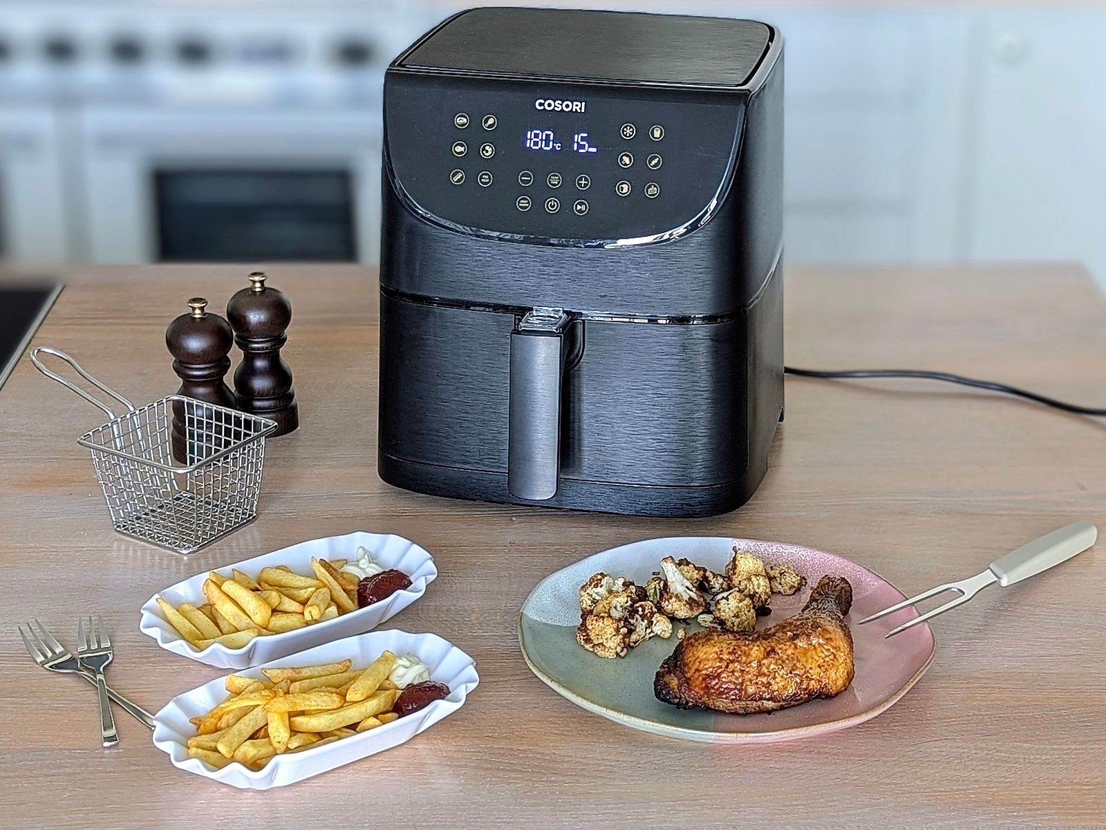 Cosori Heißluftfritteuse 5 5l Xxl Test