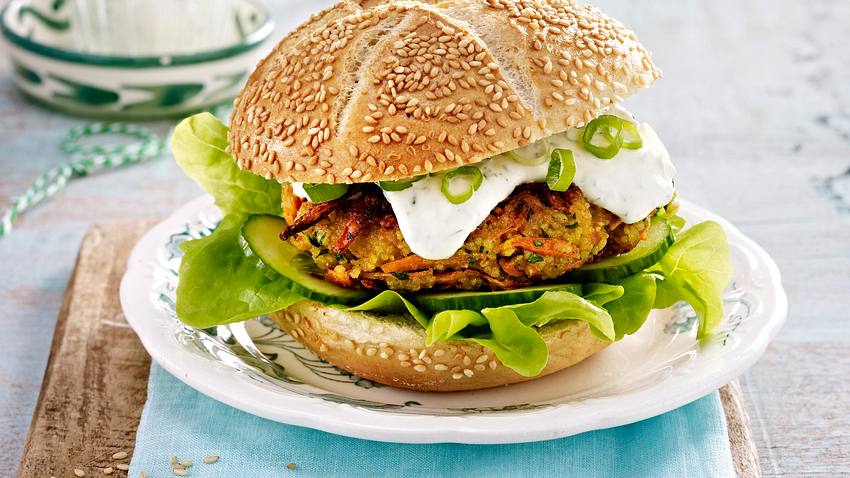 Couscous-Burger Rezept - Foto: House of Food / Bauer Food Experts KG