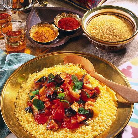 Couscous mit Gemüseragout Rezept Couscous mit Gemüseragout Rezept