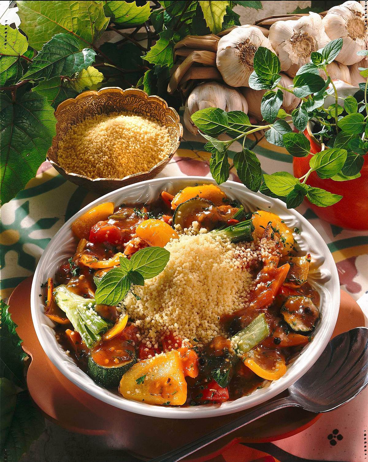 Couscous mit Gemüseragout Rezept