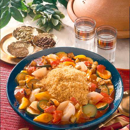 Couscous mit Sommergemüse Rezept Couscous mit Sommergemüse Rezept