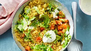 Couscous-Pfanne mit Buddha-Gemüse Rezept - Foto: LECKER @ Bauer Media Group Couscous-Pfanne mit Buddha-Gemüse Rezept - Foto: LECKER @ Bauer Media Group