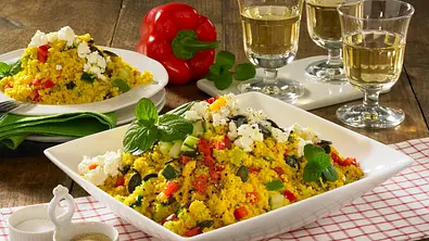 Couscous-Salat Rezept - Foto: LECKER @ Bauer Media Group