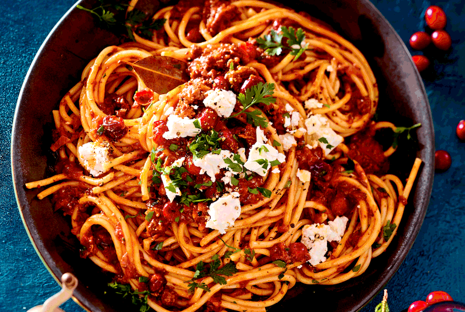 Cranberry-Bolo mit Feta-Crumble Rezept Cranberry-Bolo mit Feta-Crumble Rezept