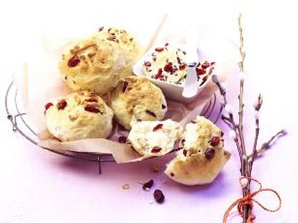 Cranberry-Brötchen Rezept