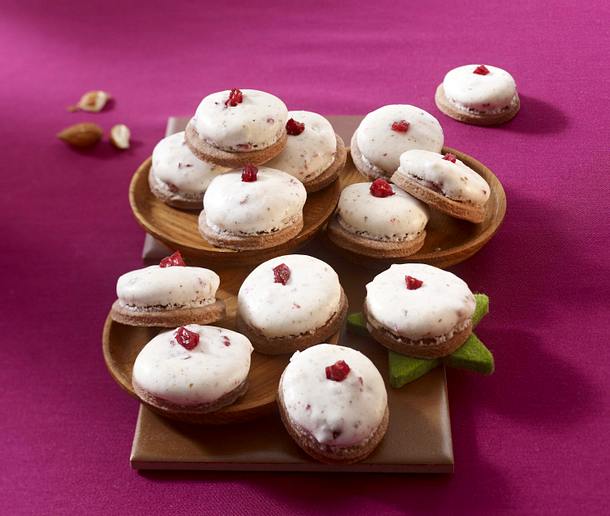 Cranberry-Makronen Rezept Cranberry-Makronen Rezept