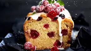 Cranberry-Orangen-Kuchen „rot-weiß - Foto: LECKER @ Bauer Media Group