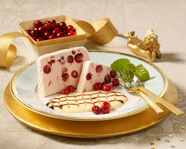 Cranberryparfait Rezept Cranberryparfait Rezept