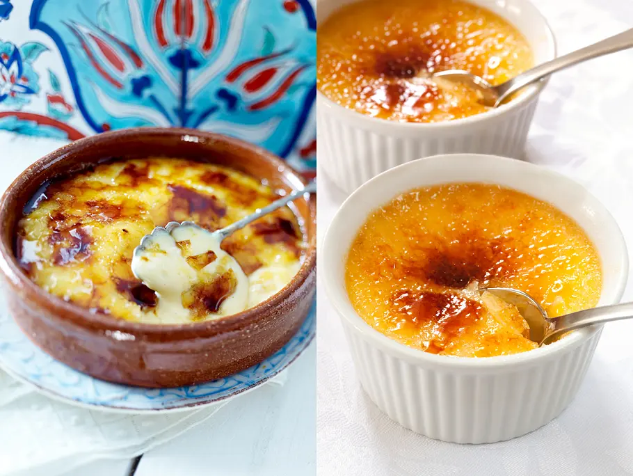 Crema Catalana und Crème brûlée