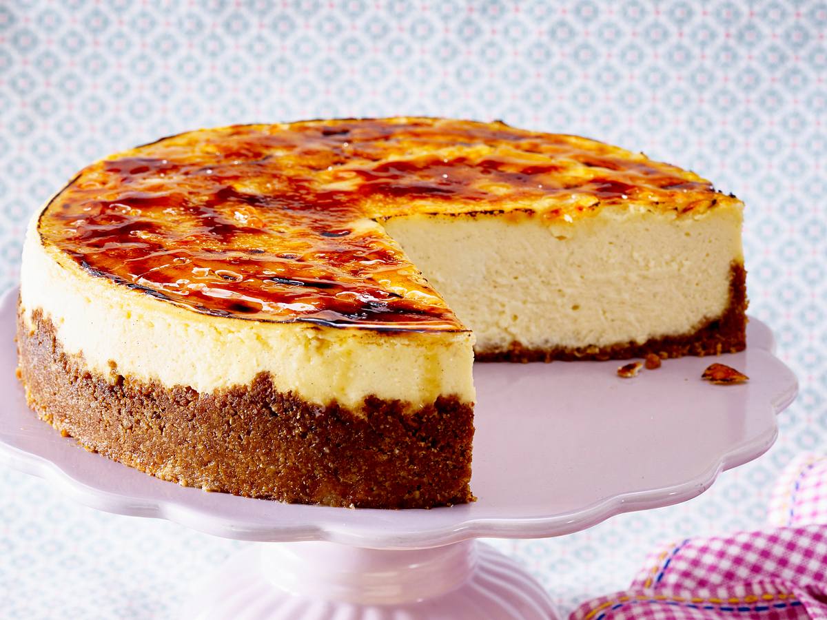 Crème-brûlée-Cheesecake Rezept